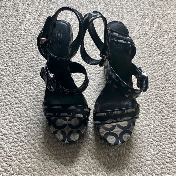 Coach Wedges - Picture 2 of 8